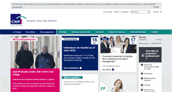 Desktop Screenshot of cnp.fr
